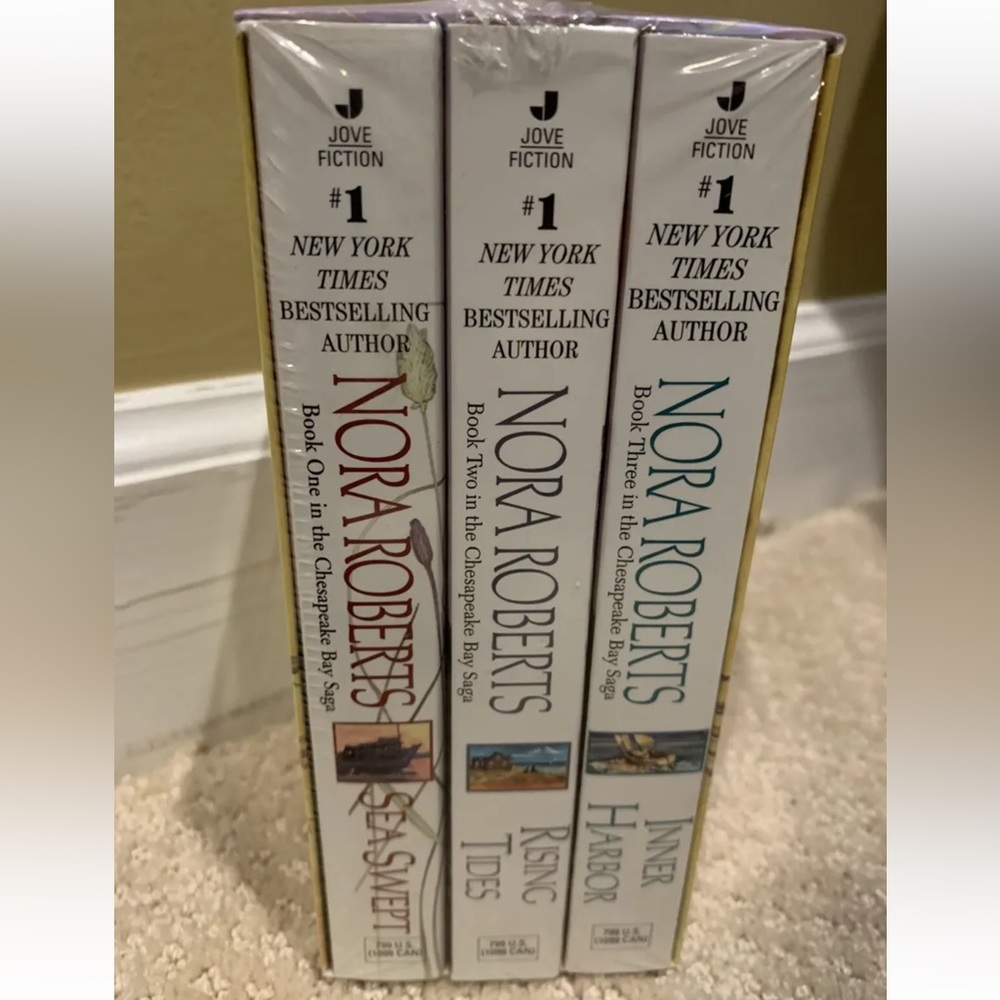 🆕 The Chesapeake Trilogy Box: Sea Swept, Rising Tides, Inner Harbor ~ Sealed!